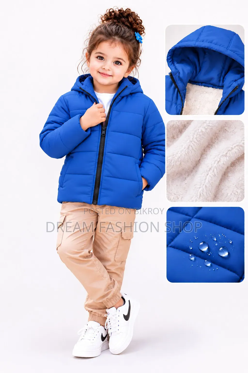 Premium Kids Sherpa Padding Jacket