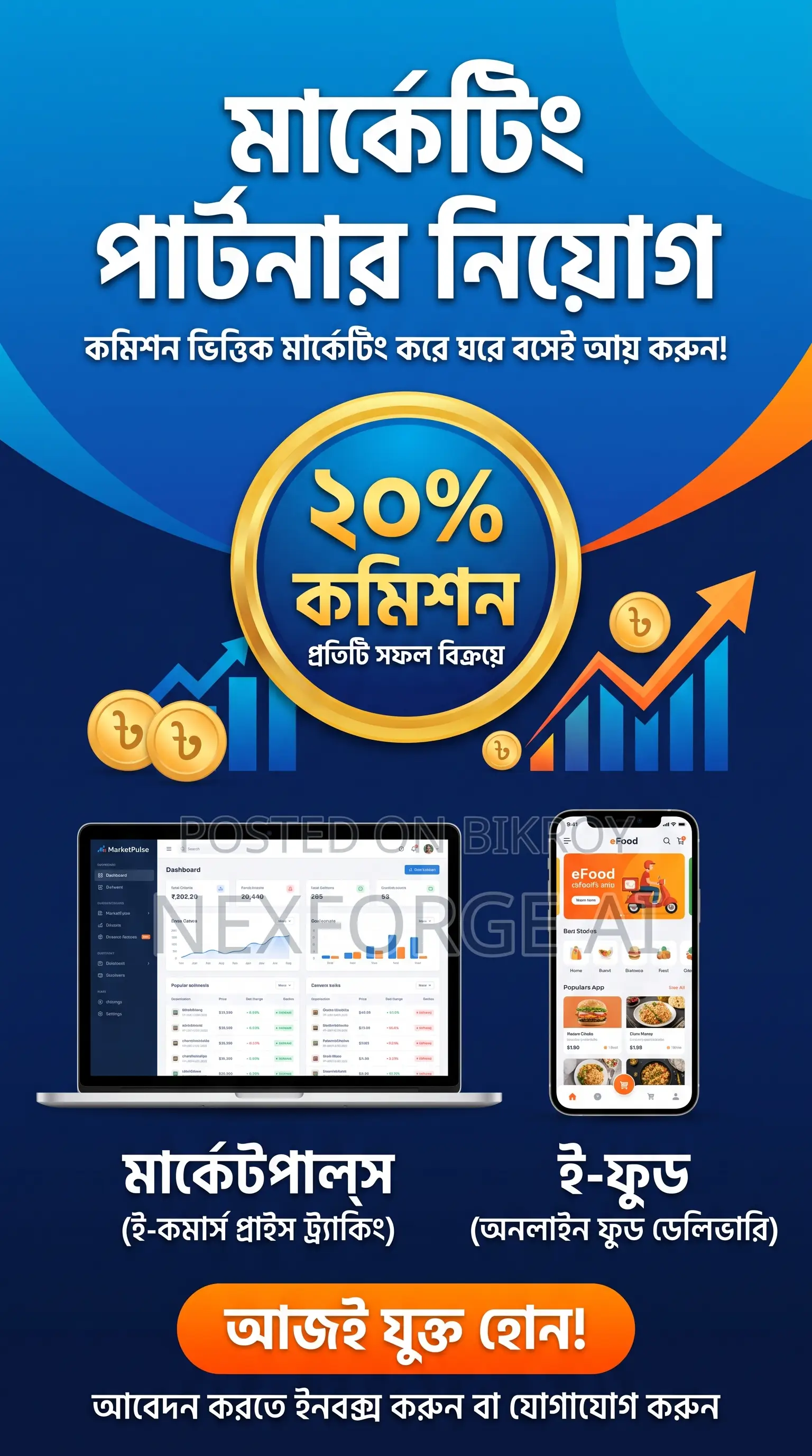 Online Marketing Partner Recruitment (20% Commission per Sale)
