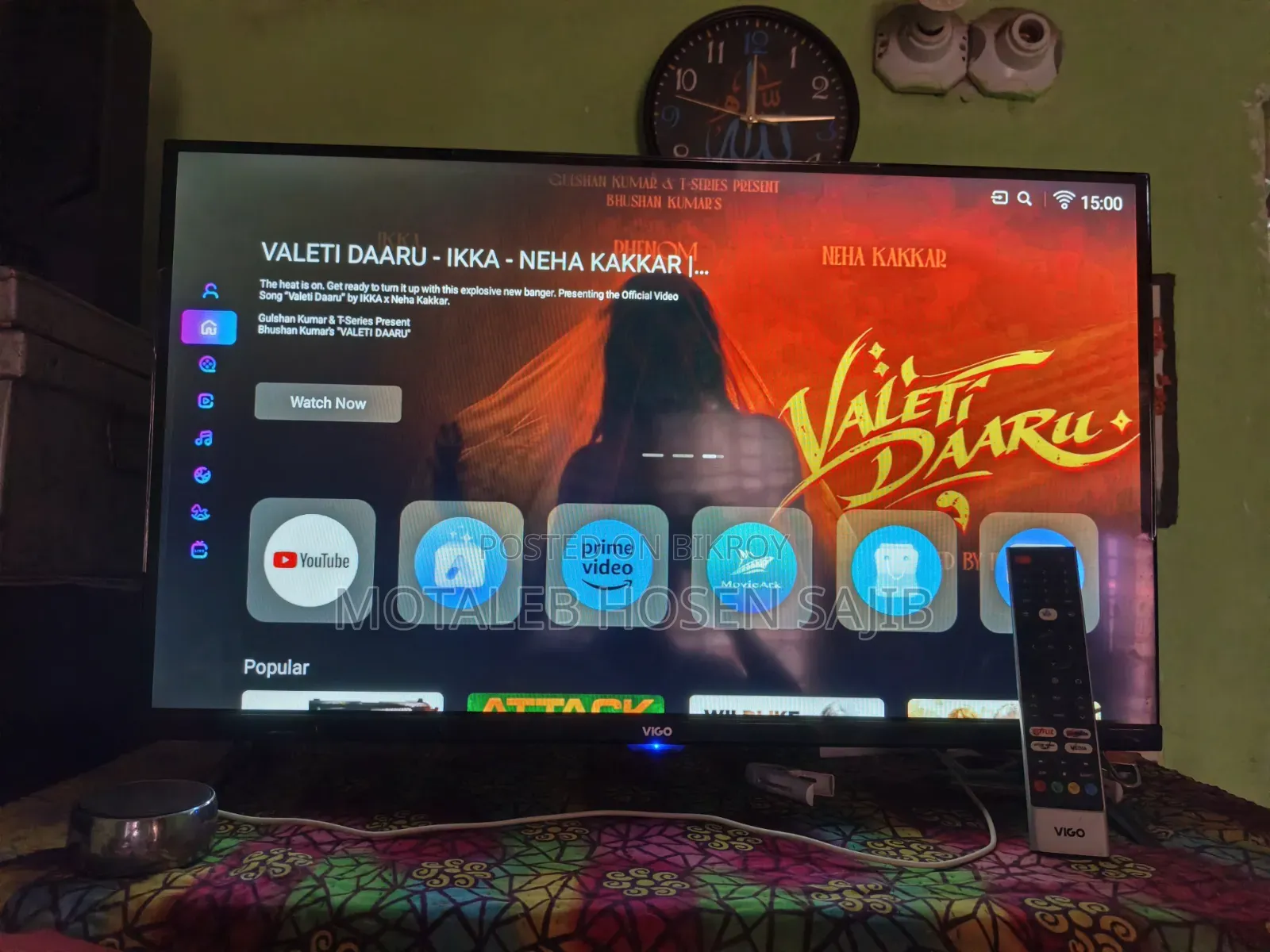 VIGO Smart LED TV বিক্রি হবে, ভালো অবস্থায়