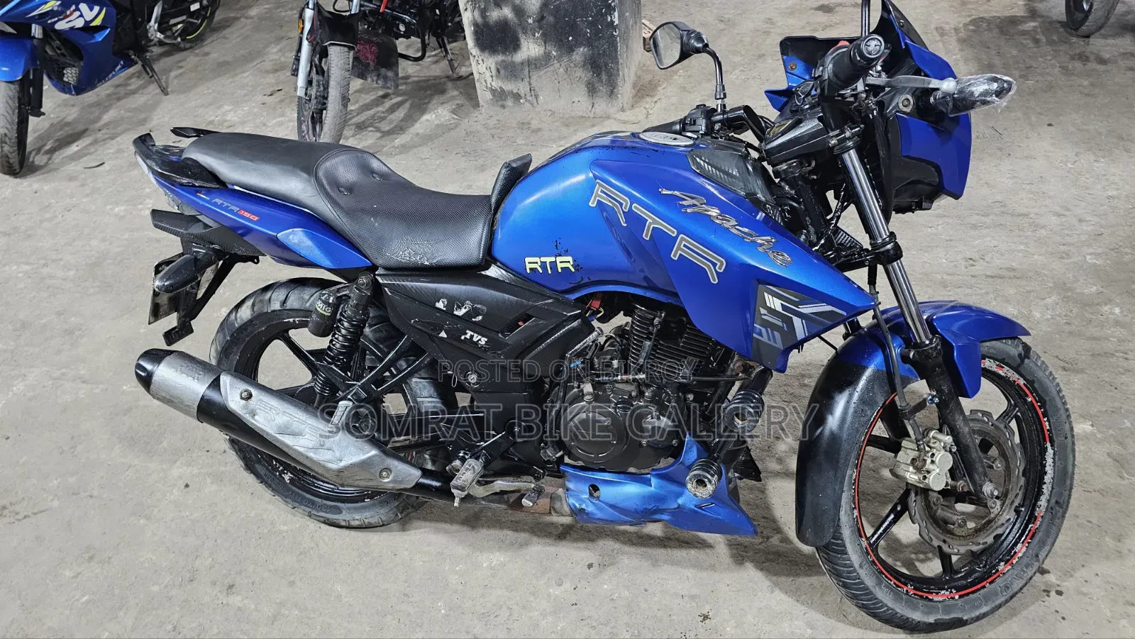 TVS Apache RTR 160 2V 2021 Blue