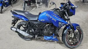 TVS Apache RTR 160 2V 2021 Blue