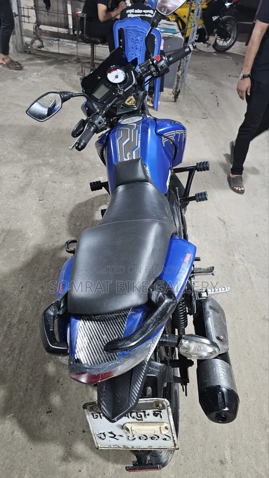 TVS Apache RTR 160 2V 2021 Blue
