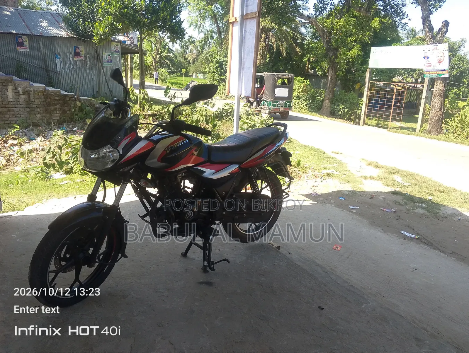 Bajaj Discover 110 2023 Black