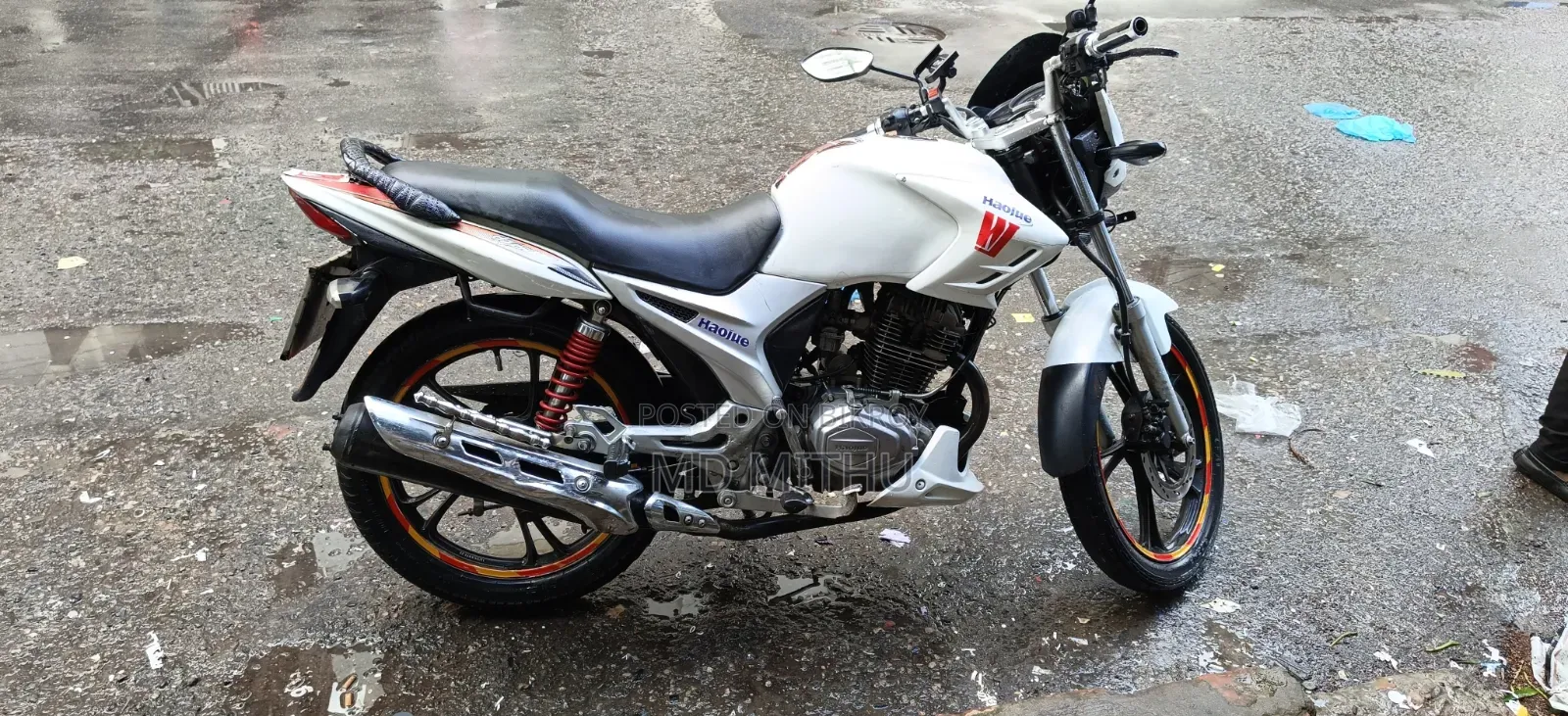 Haojue HJ150-9 2015 White