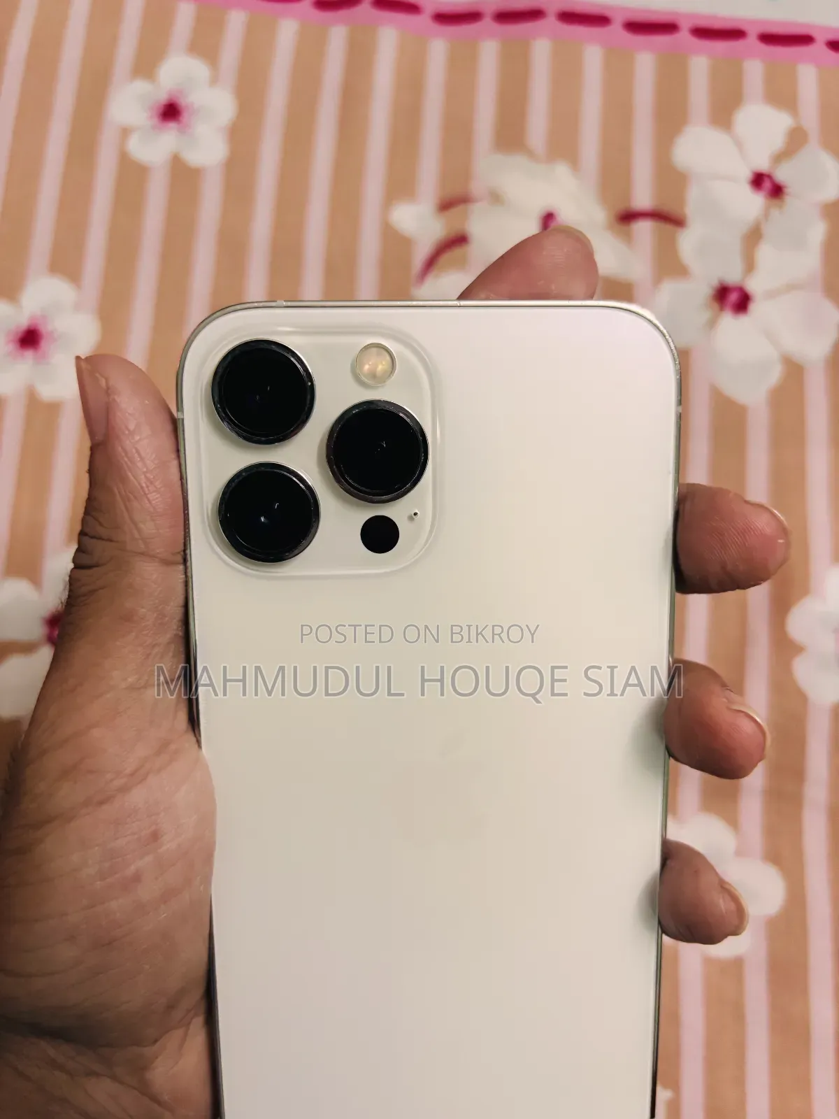 অ্যাপল আইফোন ১৩ প্রো ম্যাক্স ১২৮ জিবি সাদা