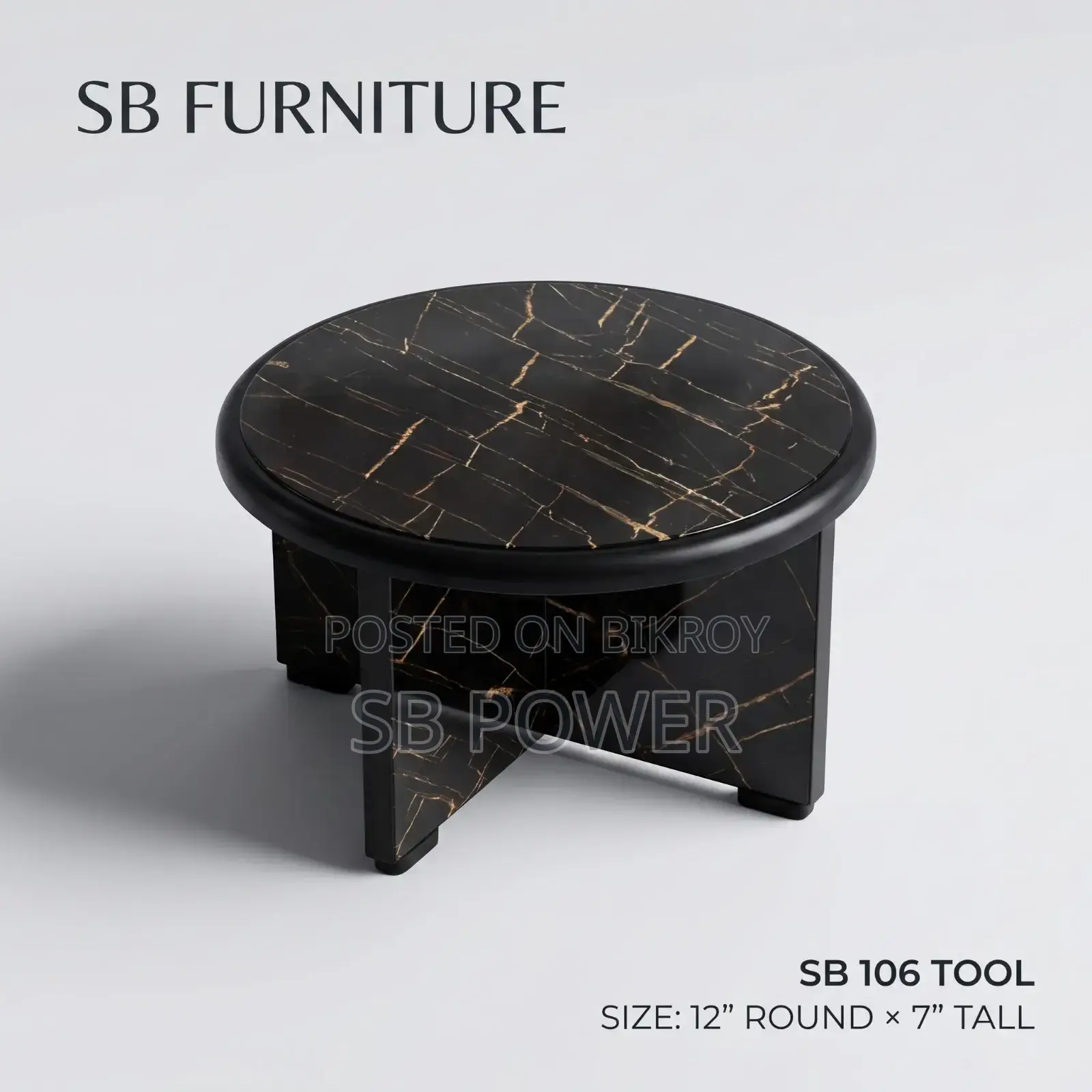 SB Furniture SB 106 Round Stool | 10+ Colors Available