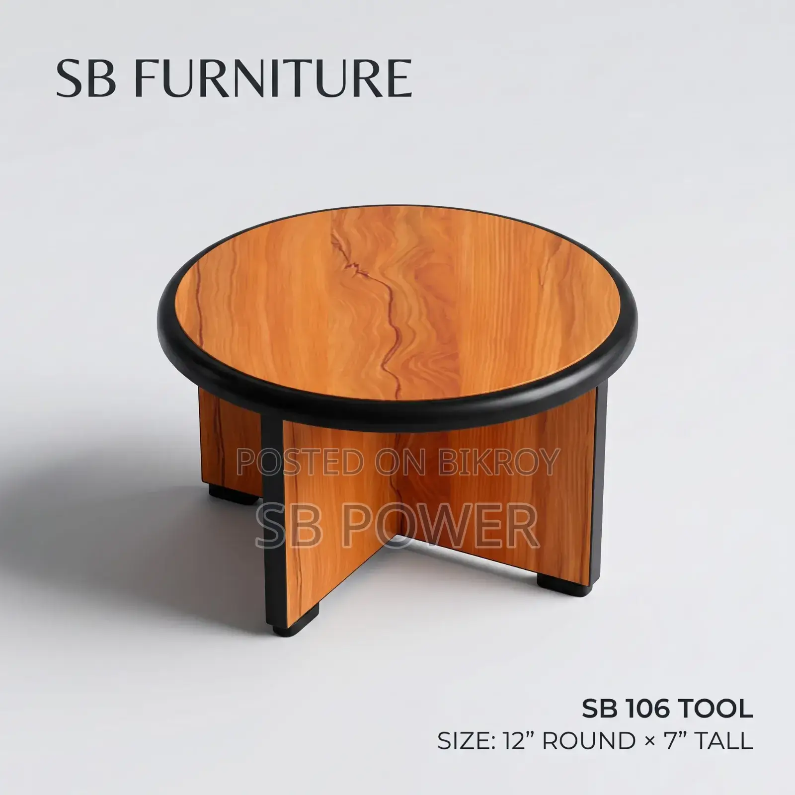 SB Furniture SB 106 Round Stool | 10+ Colors Available
