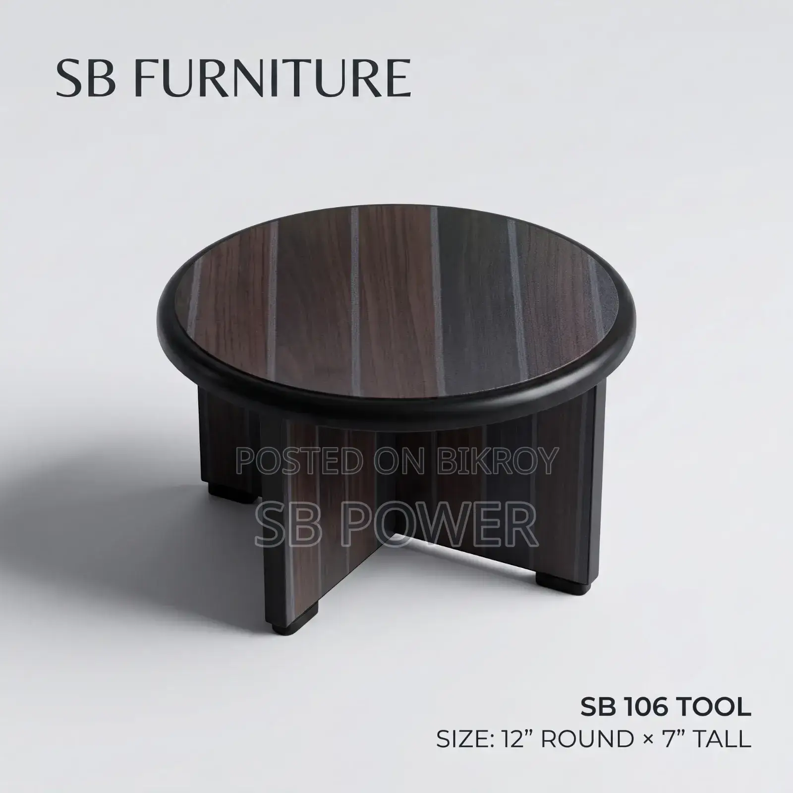 SB Furniture SB 106 Round Stool | 10+ Colors Available