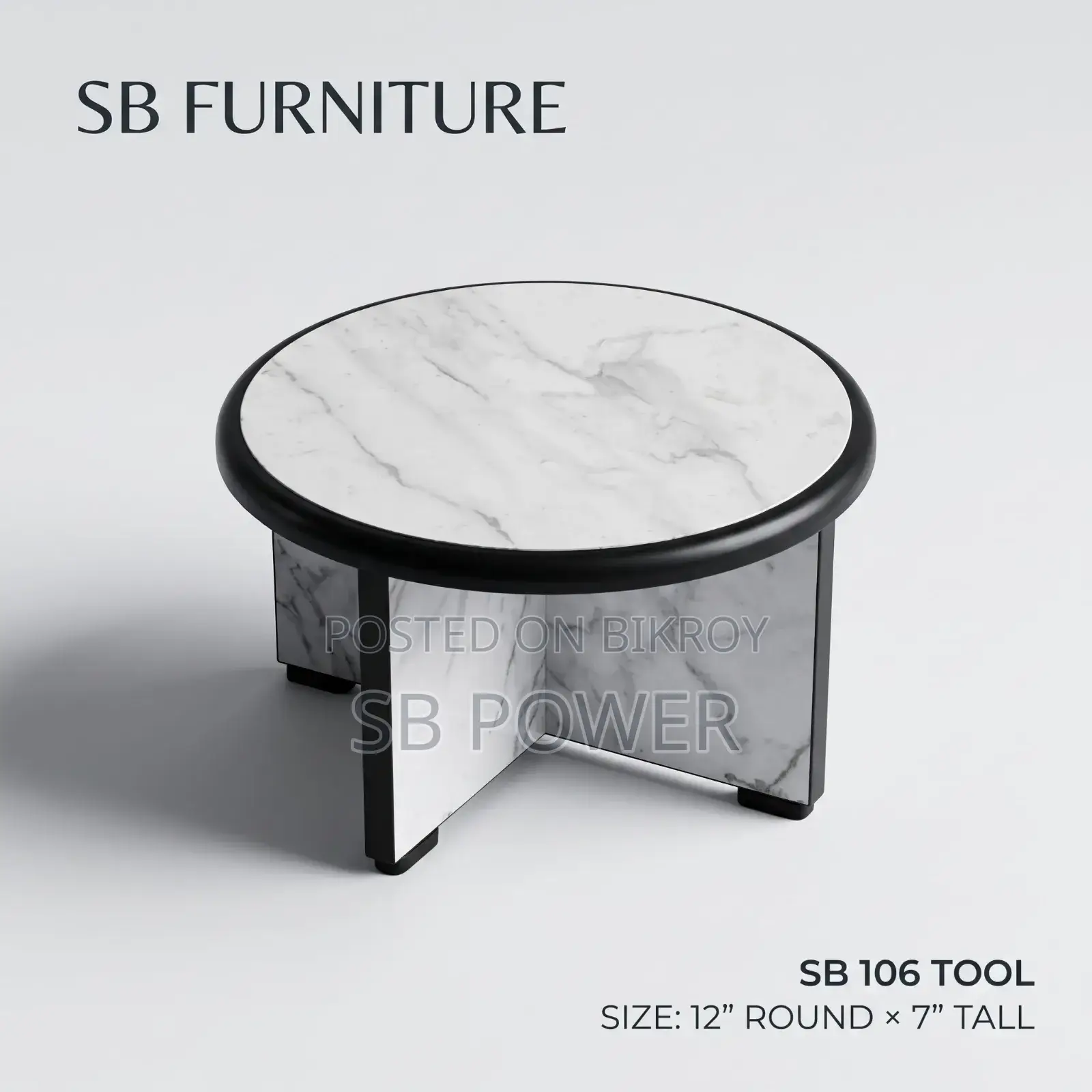 SB Furniture SB 106 Round Stool | 10+ Colors Available