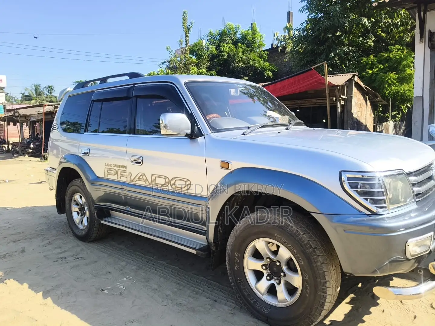 Toyota Land Cruiser Prado 1998 Silver