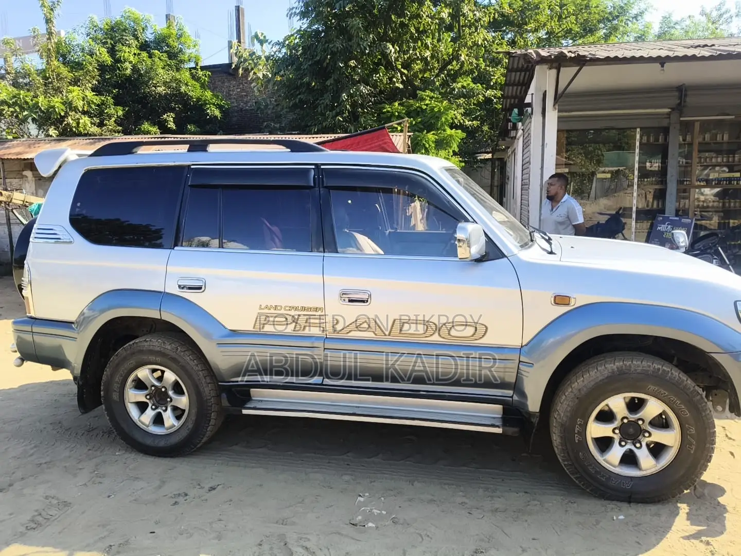 Toyota Land Cruiser Prado 1998 Silver