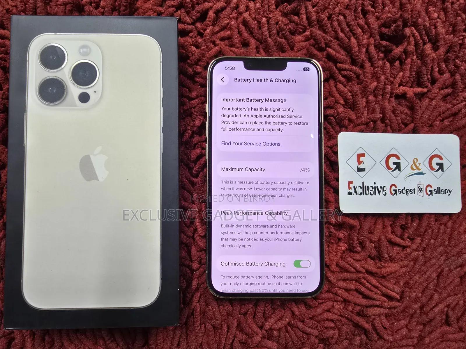 Apple iPhone 13 Pro 256 GB Gold