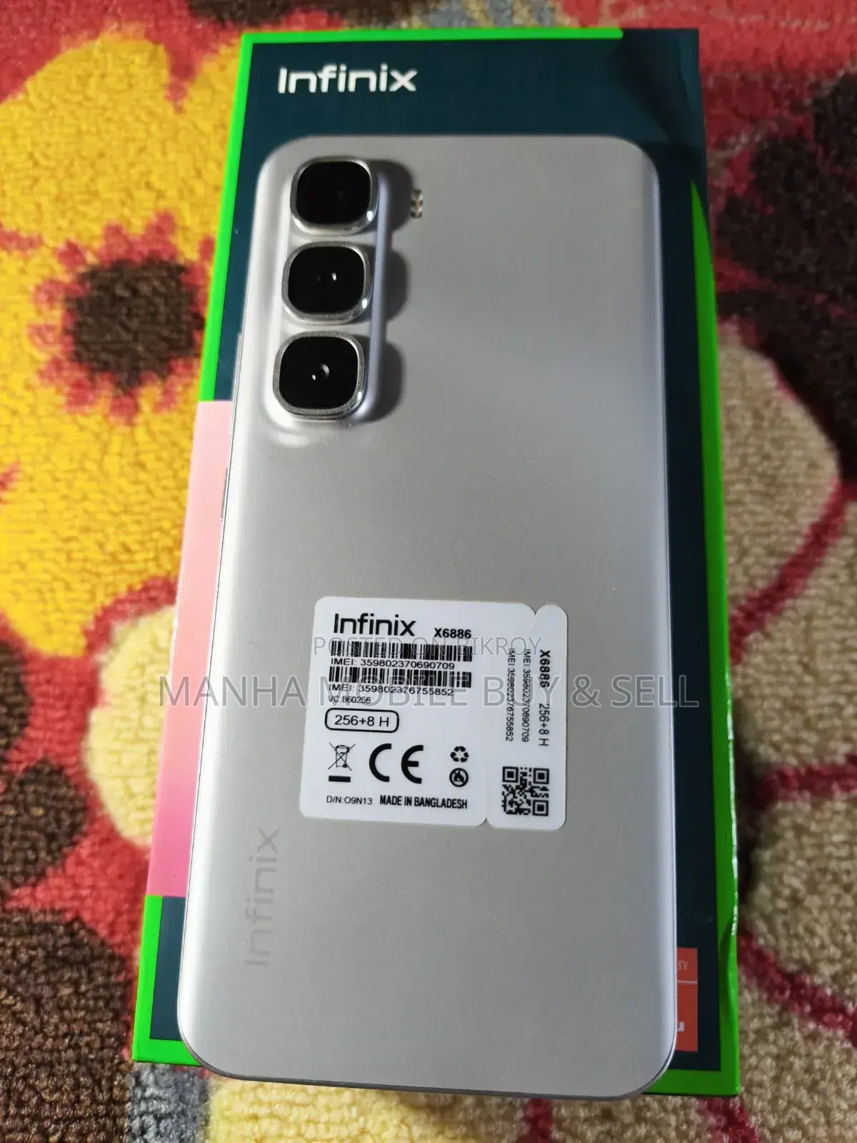 Infinix Hot 60 Pro+ 256 GB Silver