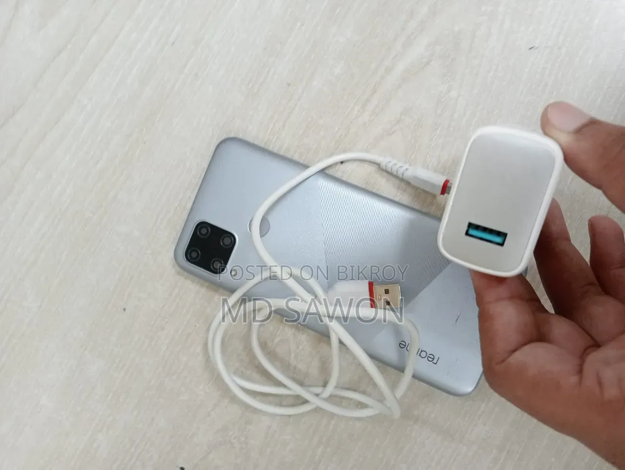 Realme C15 64 GB White