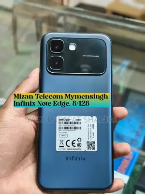 ইনফিনিক্স নোট এজ ১২৮ জিবি ব্ল্যাক
