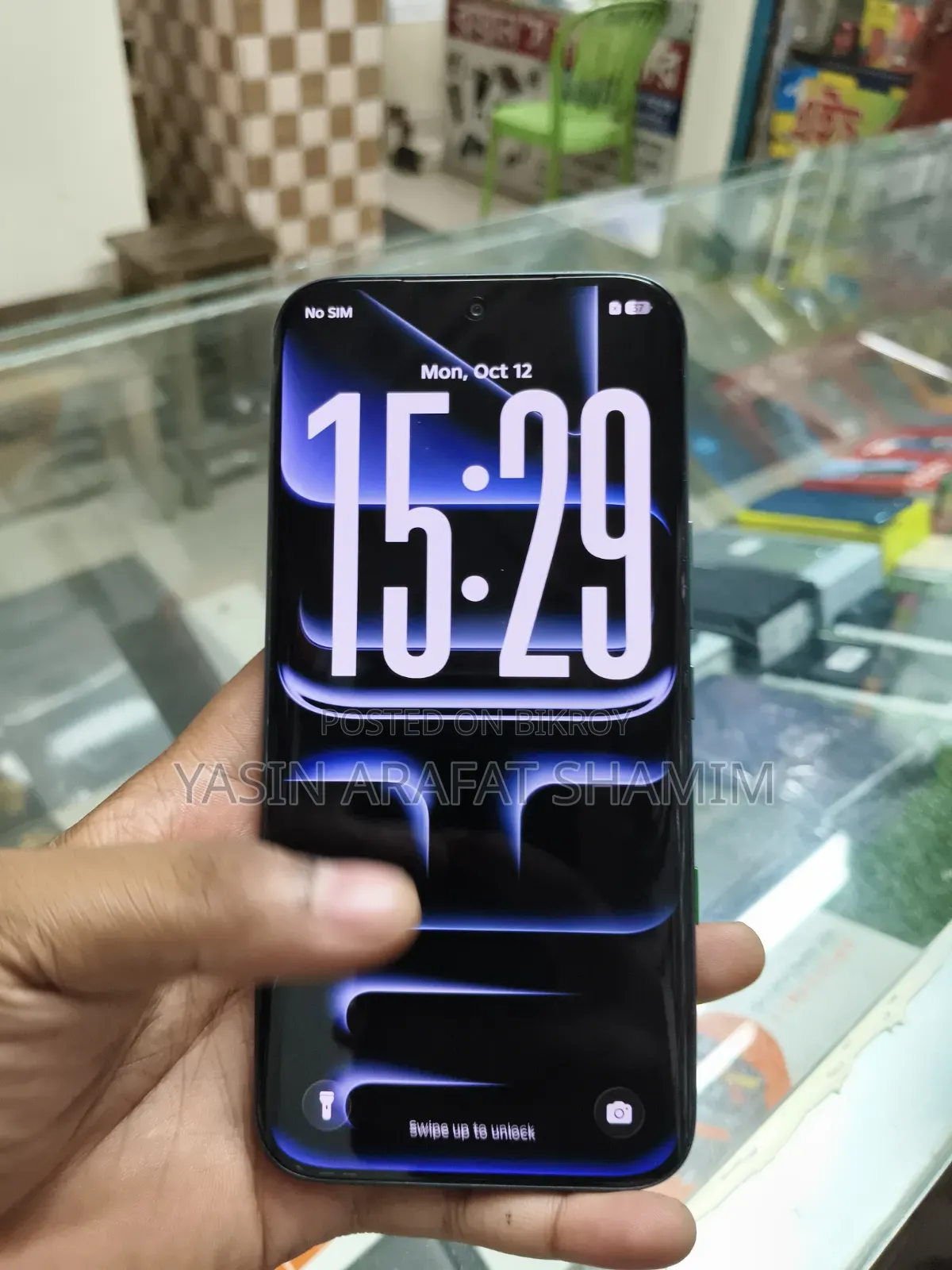 ইনফিনিক্স নোট এজ ১২৮ জিবি ব্ল্যাক