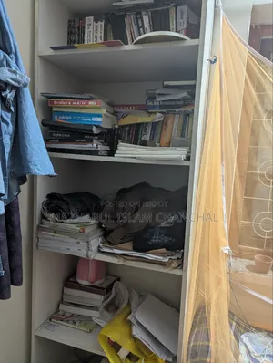 Melamine laminated particle board bookshelf for sale.