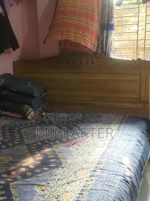 ১০০% চিটাগাং সেগুন কাঠের খাট বিক্রি হবে