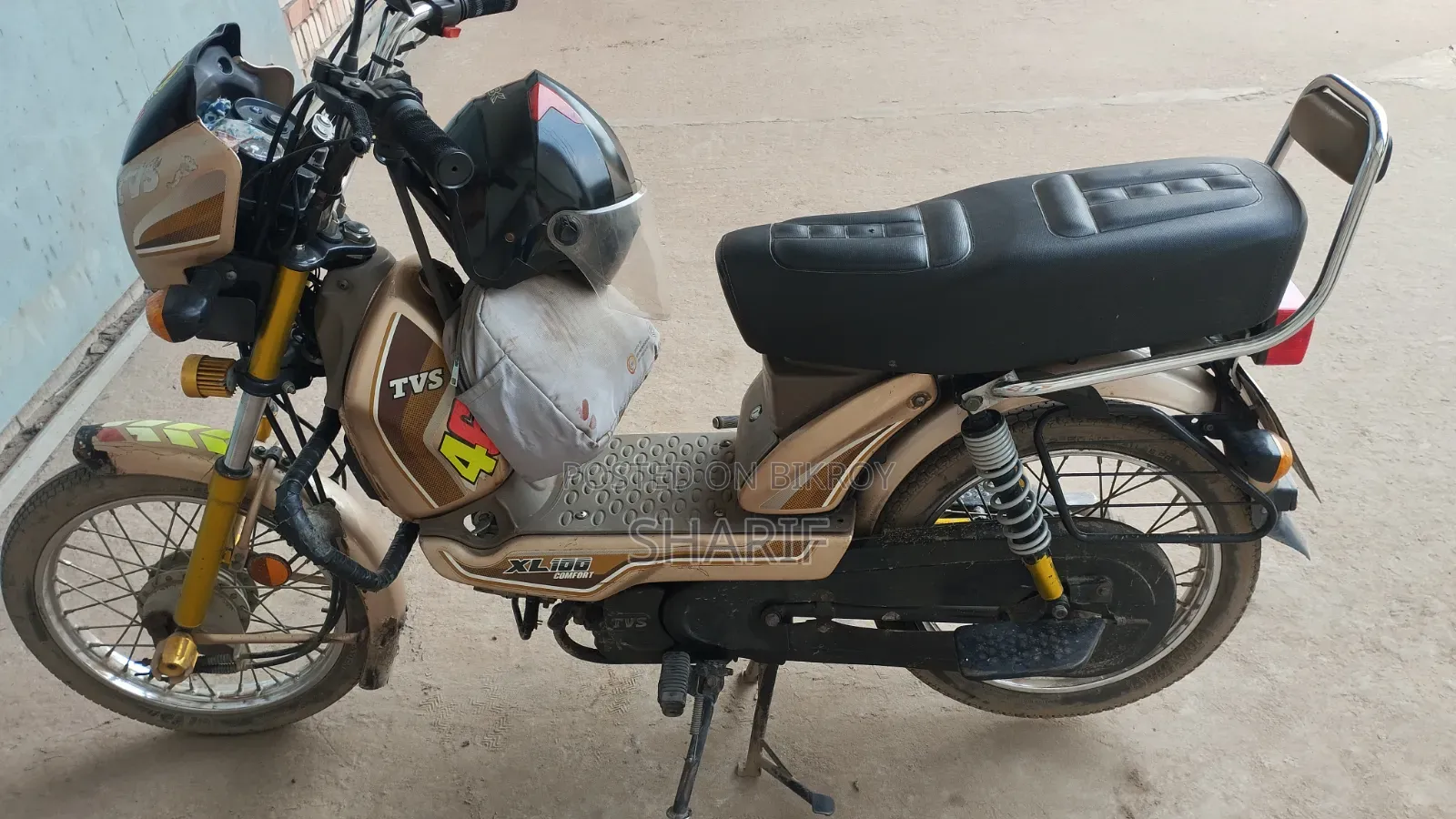 TVS XL 100 Comfort 2021 Beige