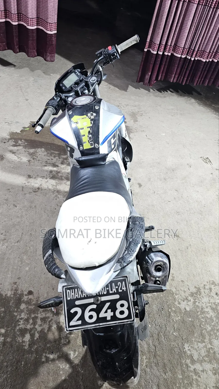 Suzuki Gixxer 2021 White