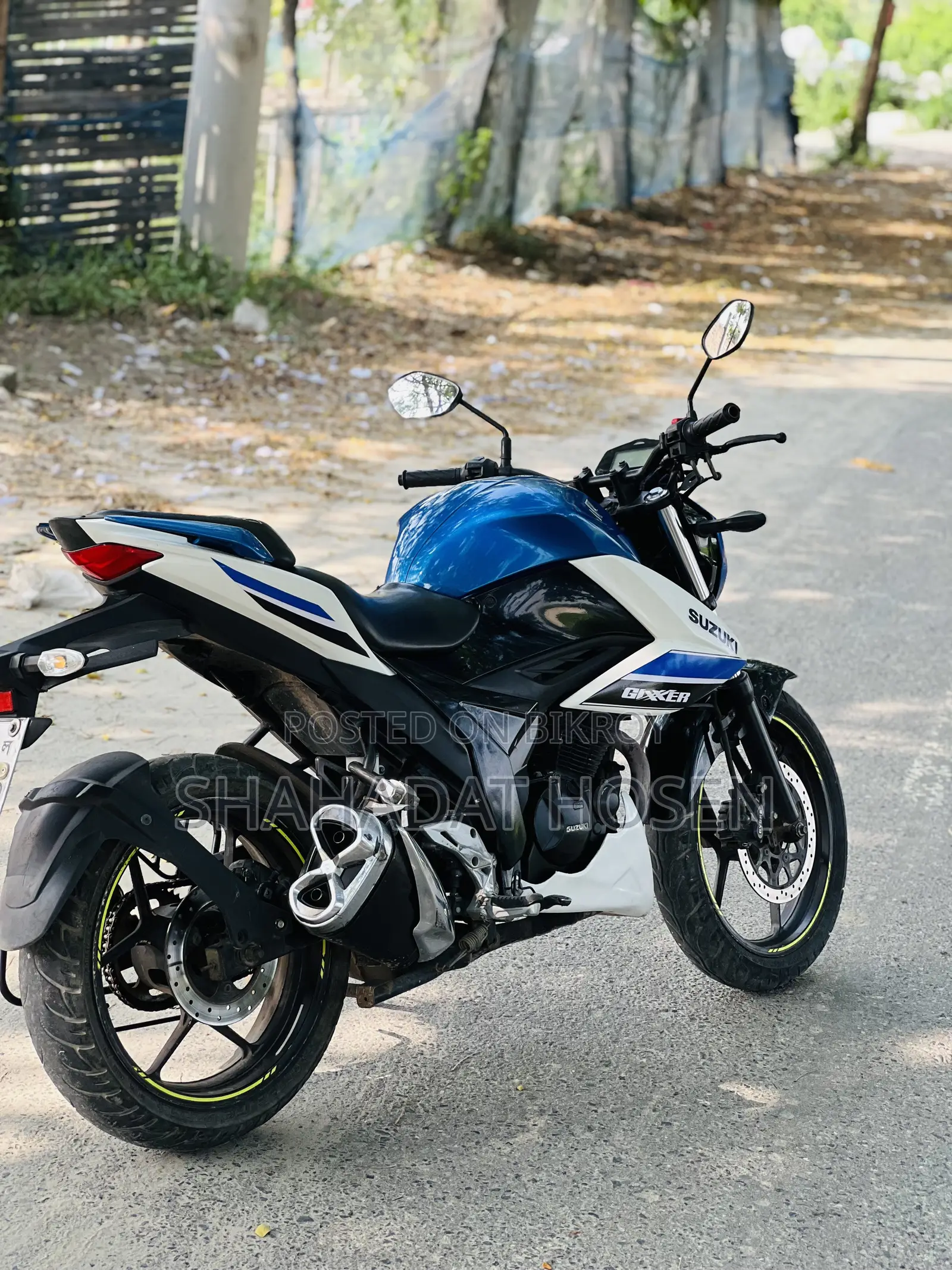 Suzuki Gixxer 2023 Blue