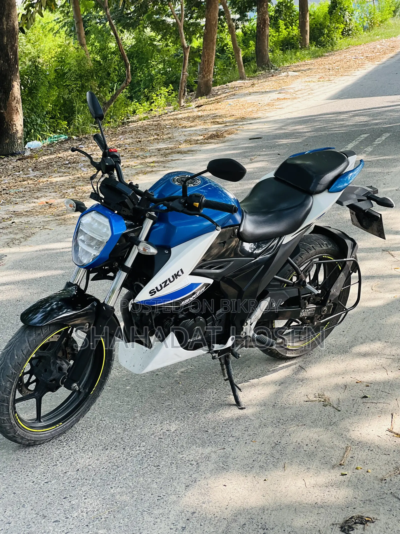 Suzuki Gixxer 2023 Blue