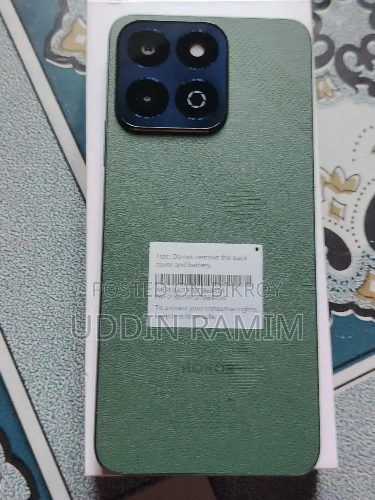 New Honor X7c 256 GB Green