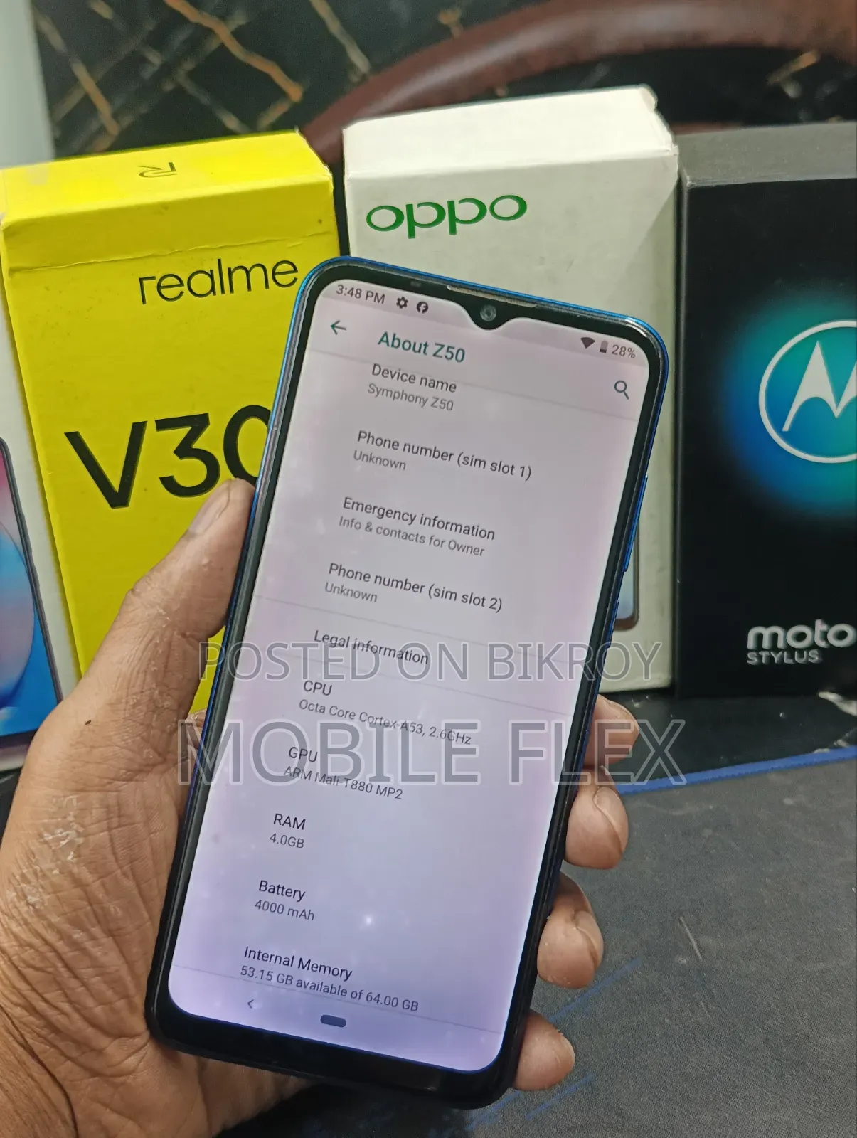 Symphony Z50 64 GB Blue
