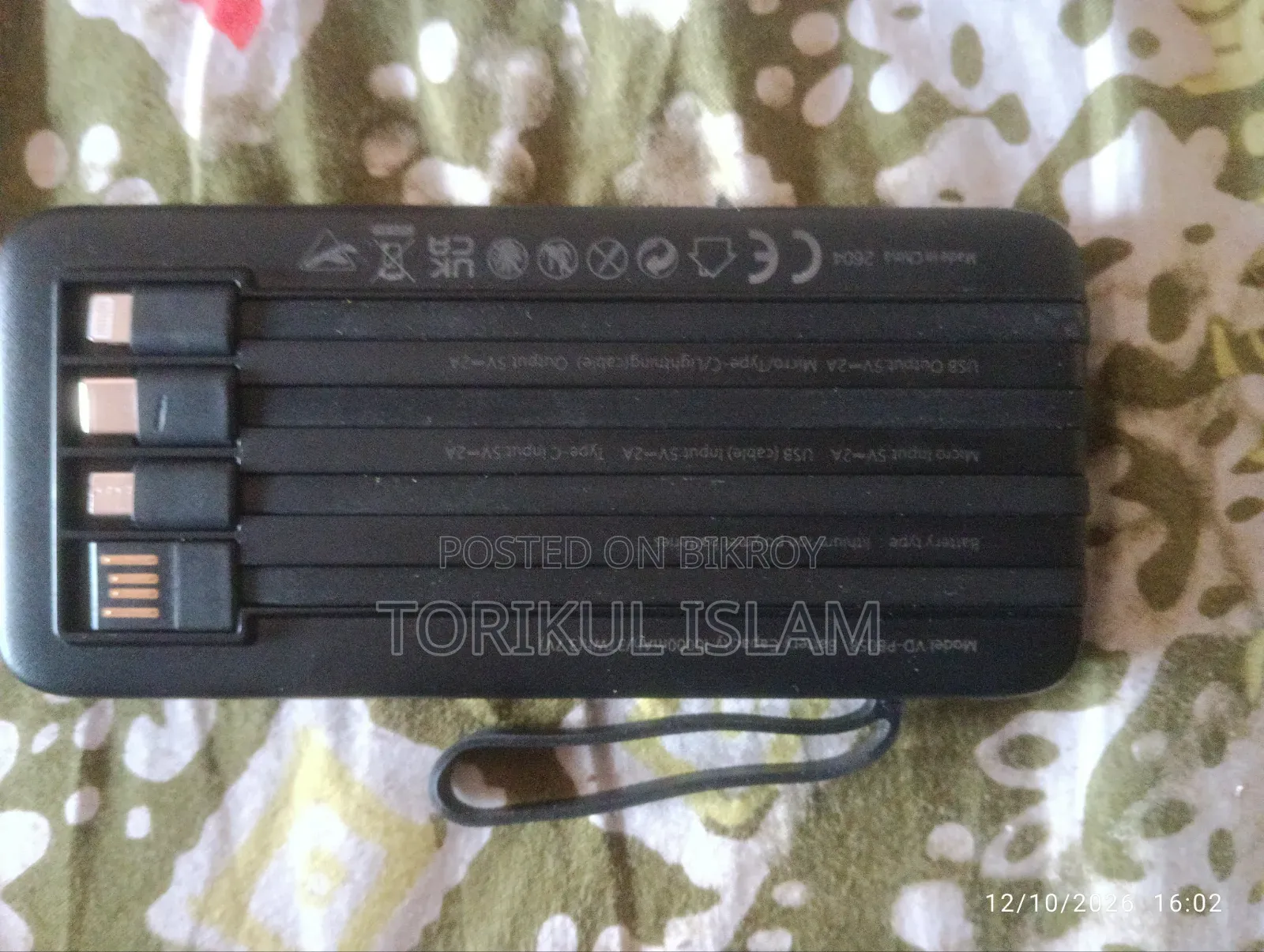 Power Bank 10000mah/37wh