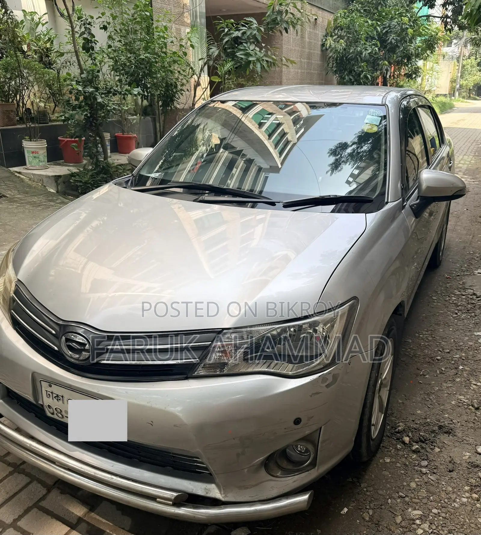 Toyota Axio 2012 Silver
