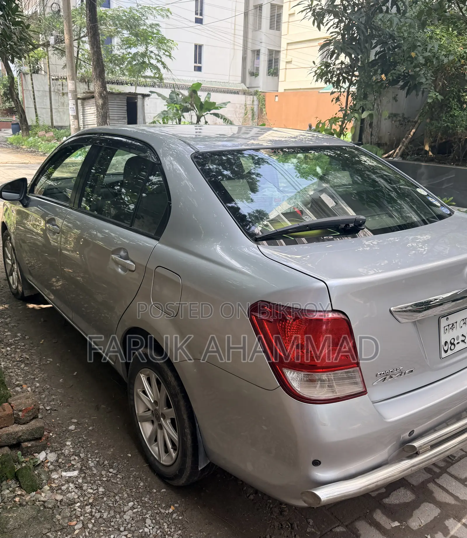 Toyota Axio 2012 Silver