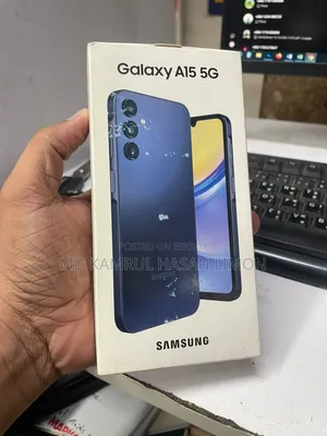 স্যামসাং গ্যালাক্সি এ১৫ ৫জি ১২৮ জিবি ব্ল্যাক