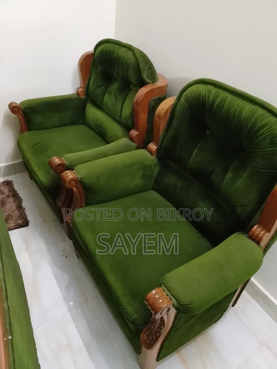 ২ সিঙ্গেল সোফা