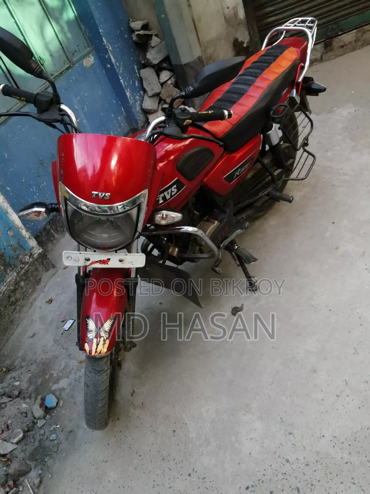 TVS Radeon 2019 Red