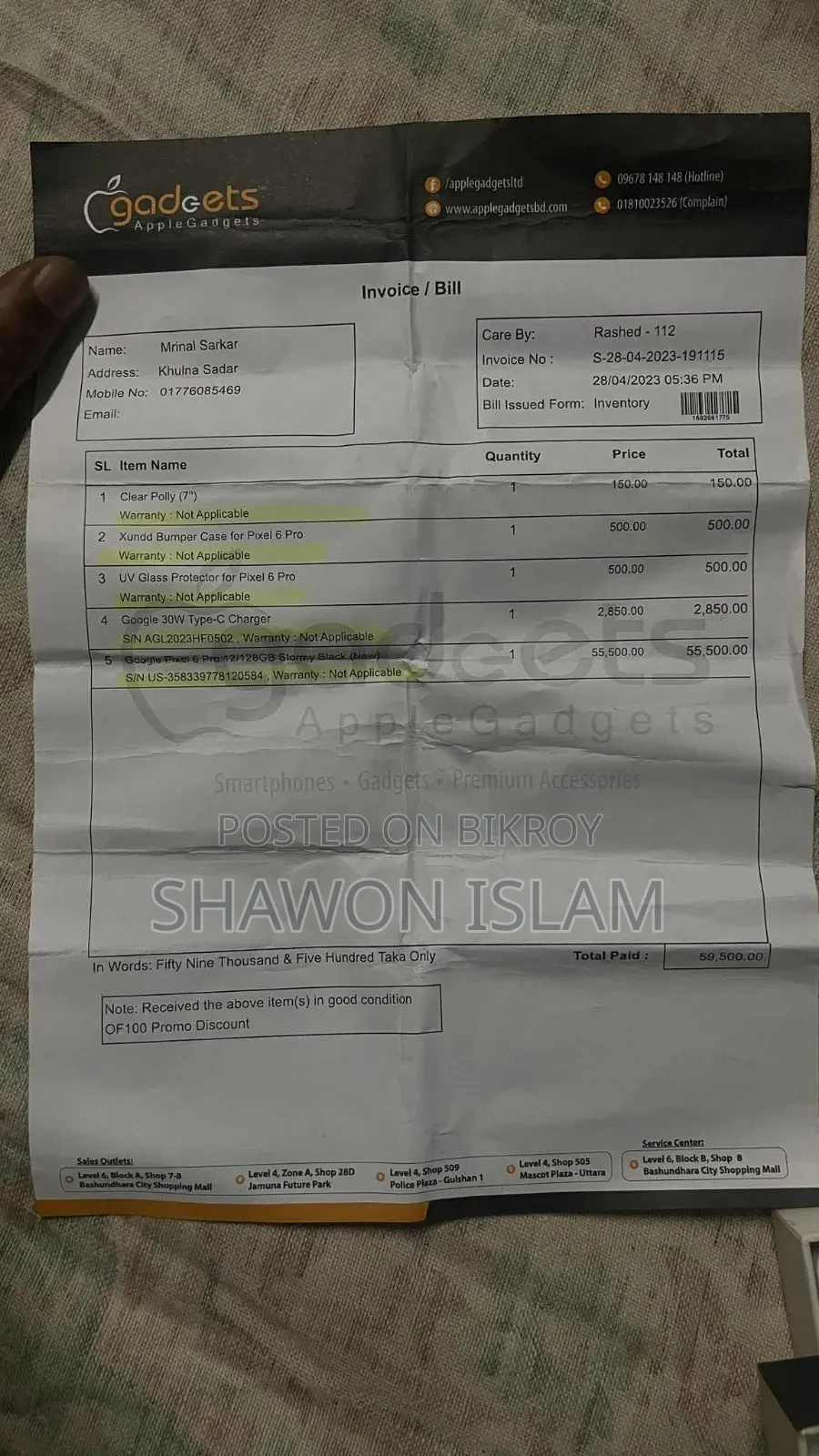 Google Pixel 6 Pro 128 GB Black