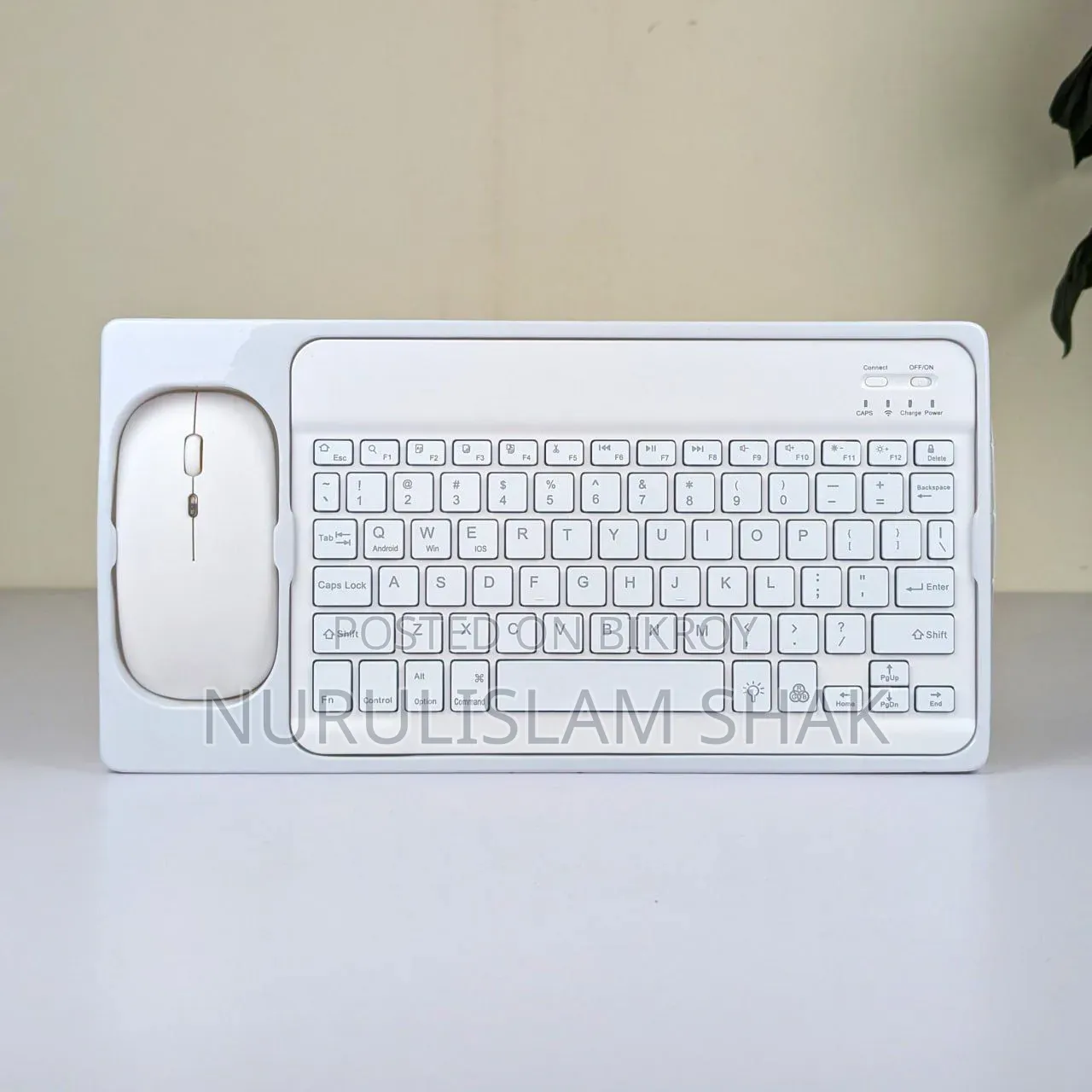 Ultra-Thin Wireless Silent Office Charging Keyboard and Mouse Set