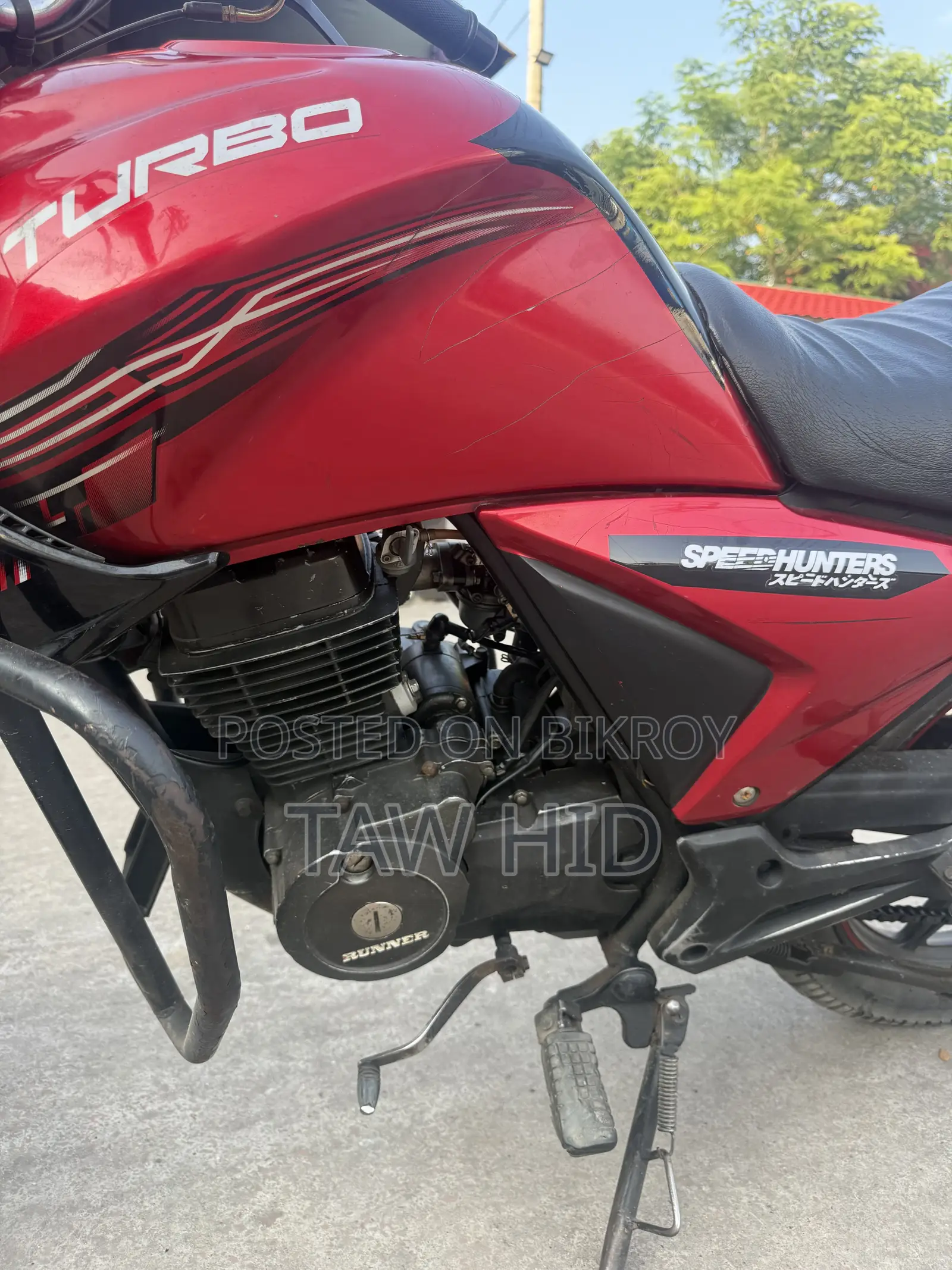 রানার টার্বো ১২৫ ২০১৬ লাল