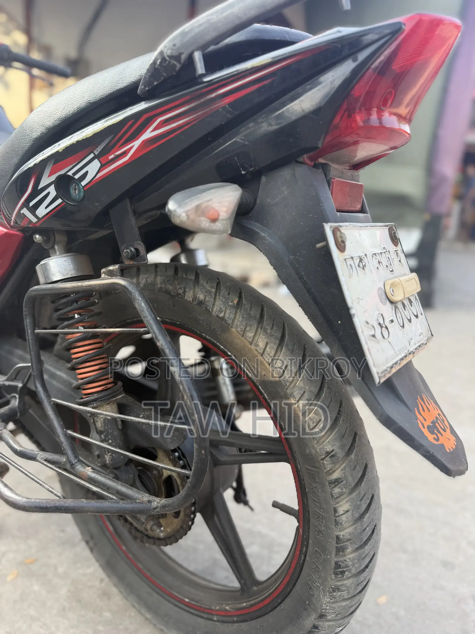 রানার টার্বো ১২৫ ২০১৬ লাল