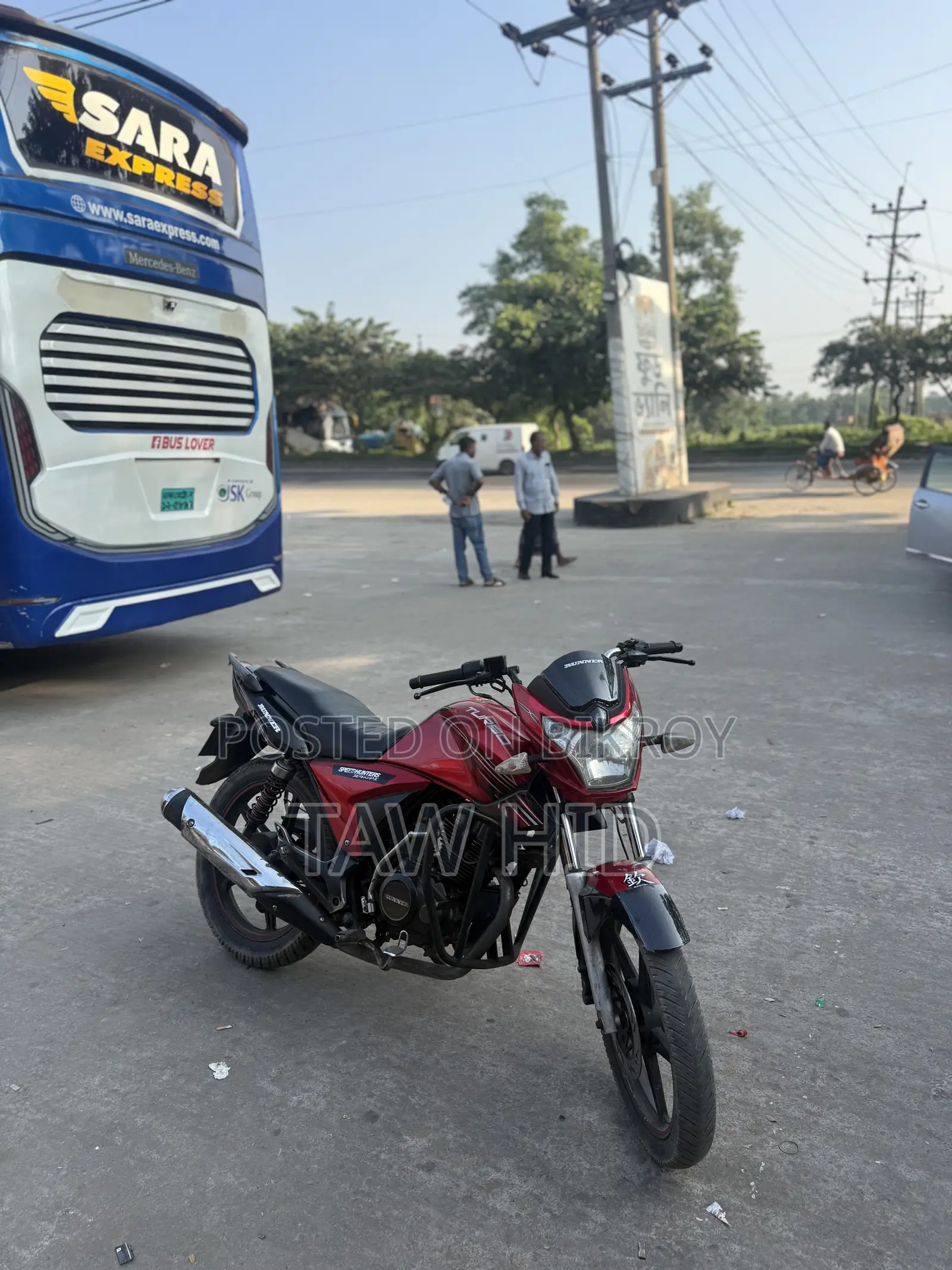 রানার টার্বো ১২৫ ২০১৬ লাল