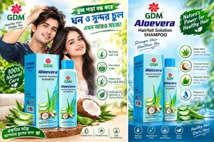 Natural Hair Care with this Hair Solution containing effective ingredients