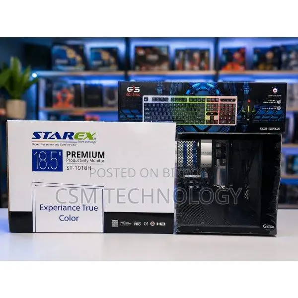 Desktop PC Core i7 3rd Gen 8GB RAM 19'' Starex LED Monitor
