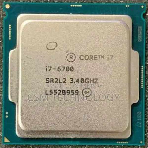 Intel Core i7-6700 6th Gen 3.4 GHz processor