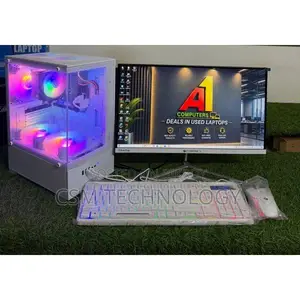 Desktop PC Ryzen 5 2400G 8GB RAM 256GB SSD & 19" LED Monitor