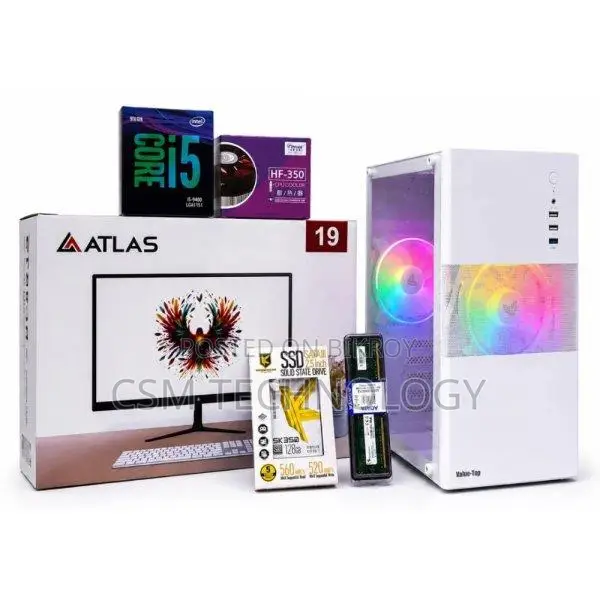 Desktop PC Core i3 9th Generation With 19" LED Monitor