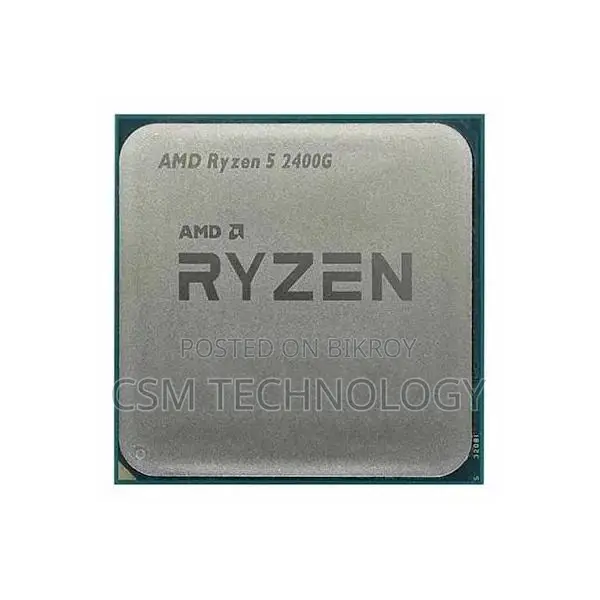 AMD Ryzen 5 2400G Processor With Redeon Vega 11 Graphics