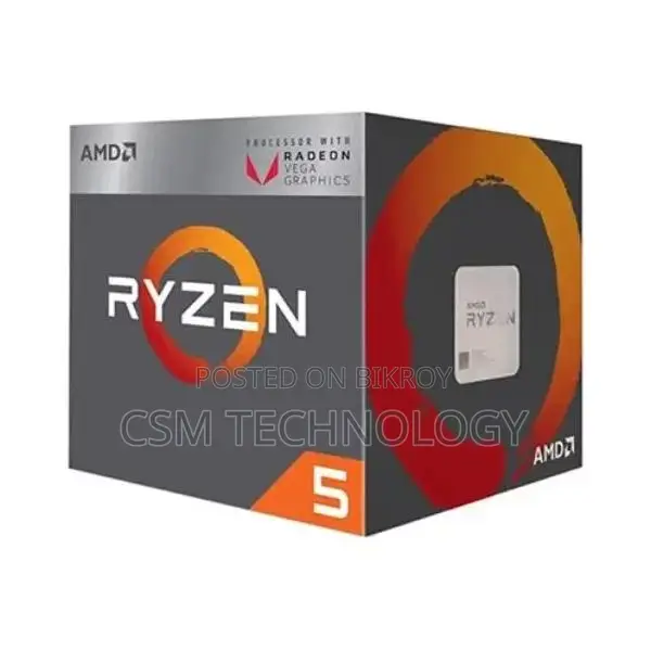 AMD Ryzen 5 2400G Processor With Redeon Vega 11 Graphics