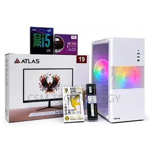 Desktop PC AMD Ryzen 5 3400G 8GB RAM 256GB SSD With 20" Monitor