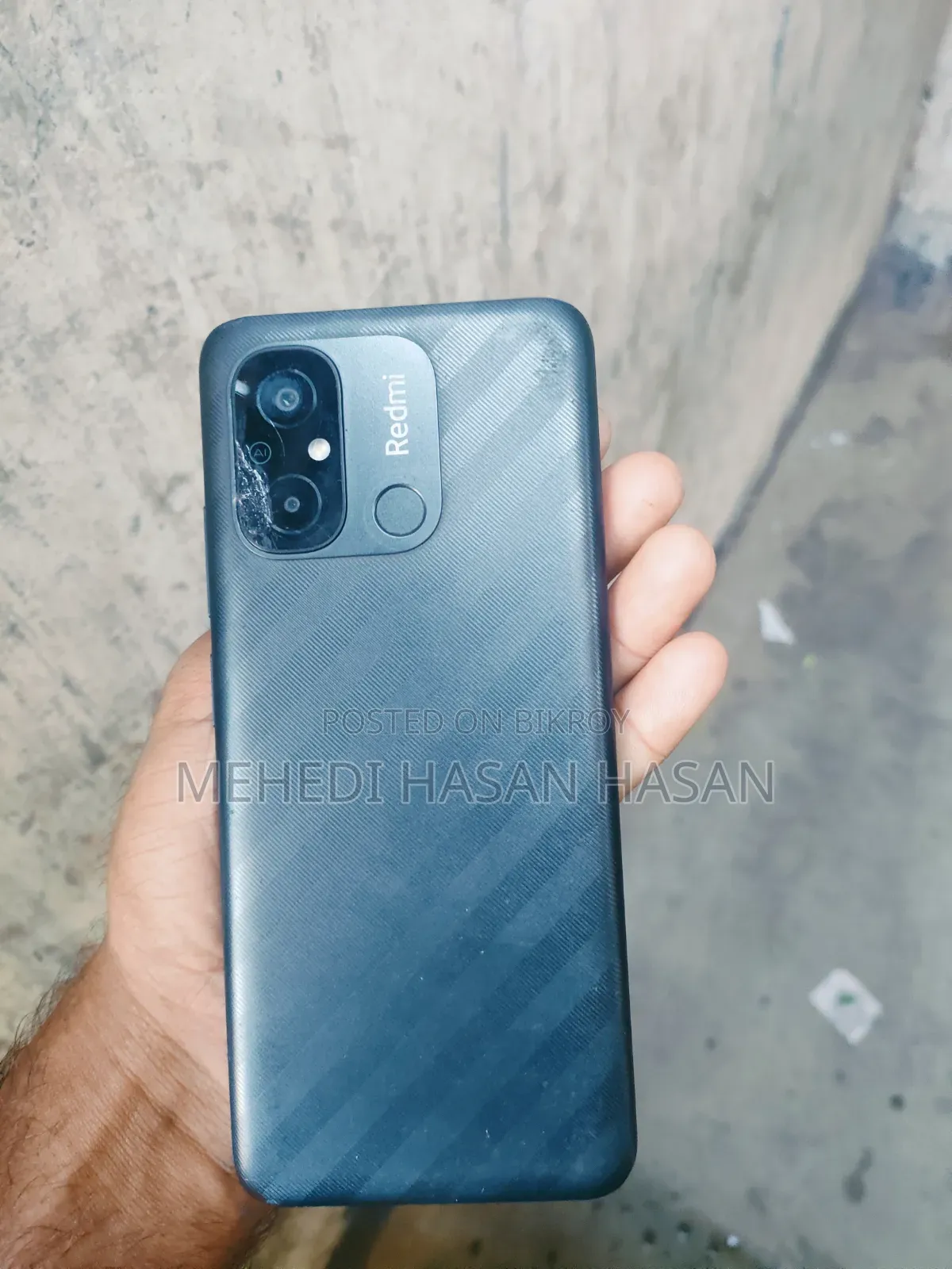 শাওমি রেডমি ১২সি ৬৪ জিবি কালো
