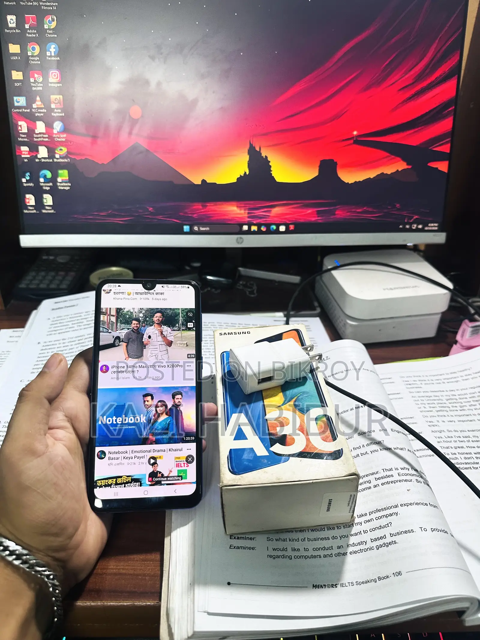 Samsung Galaxy A30 64 GB Blue