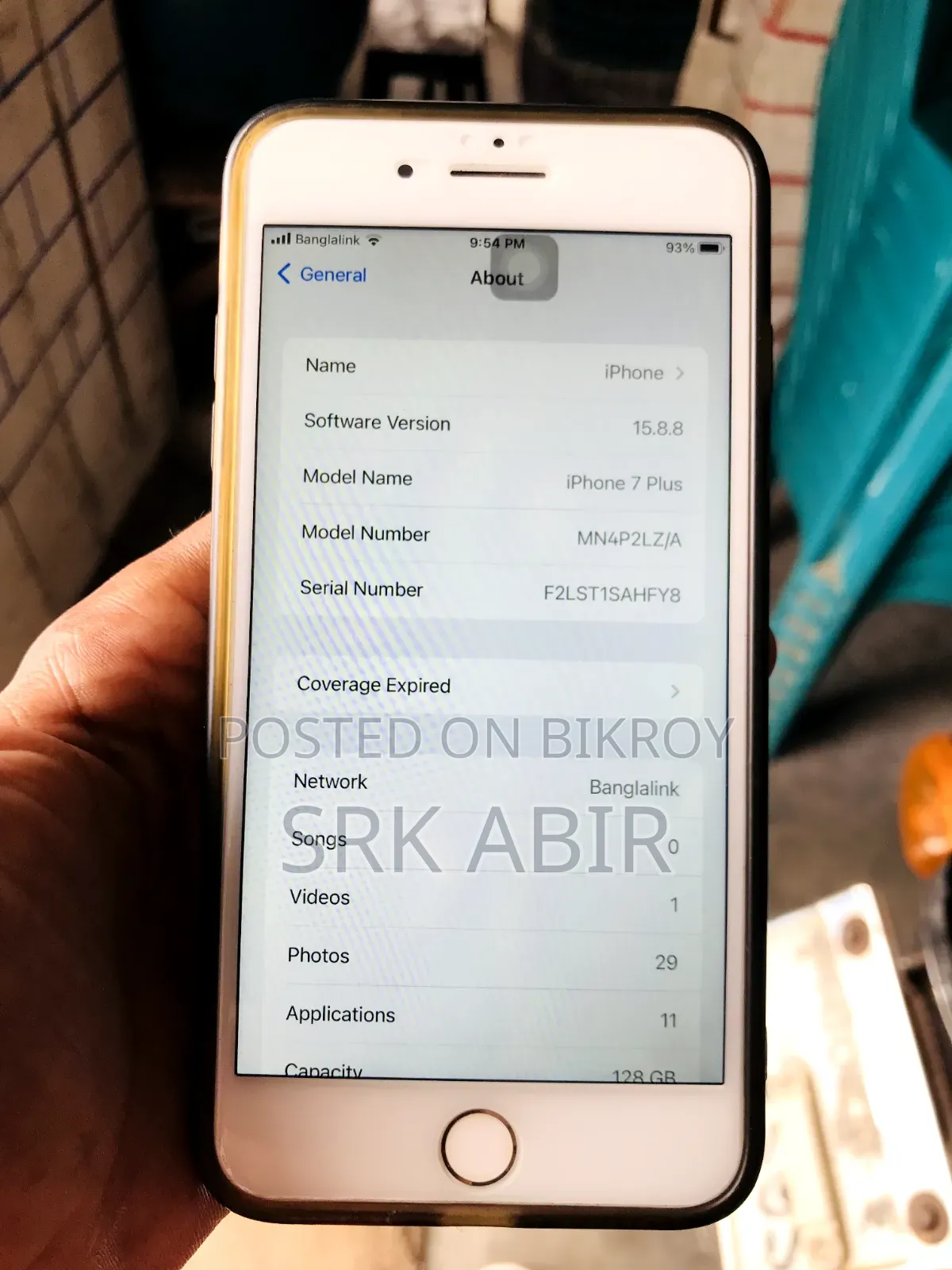 Apple iPhone 7 Plus 128 GB Silver